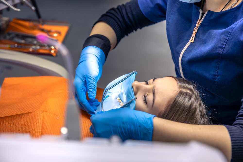 fiber post uygulaması